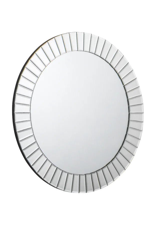 Julian Bowen Sonata Small Round Wall Mirror (60 x 60 x 2cm)