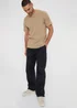 Threadbare Black Skate Cotton Relaxed Fit Cuffed Trousers - Medium Image 4
