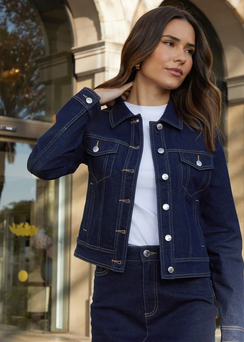 Threadbare Indigo Rome Classic Denim Jacket - 18 Image 1