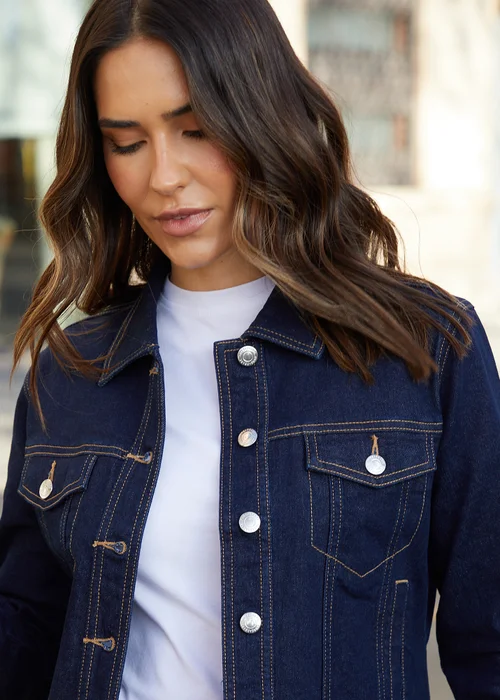 Threadbare Indigo Rome Classic Denim Jacket - 18 Image 3