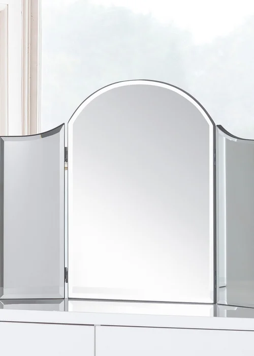 Julian Bowen Canto Curved Dressing Table Mirror (50 x 65 x 2cm) - One Size Image 1