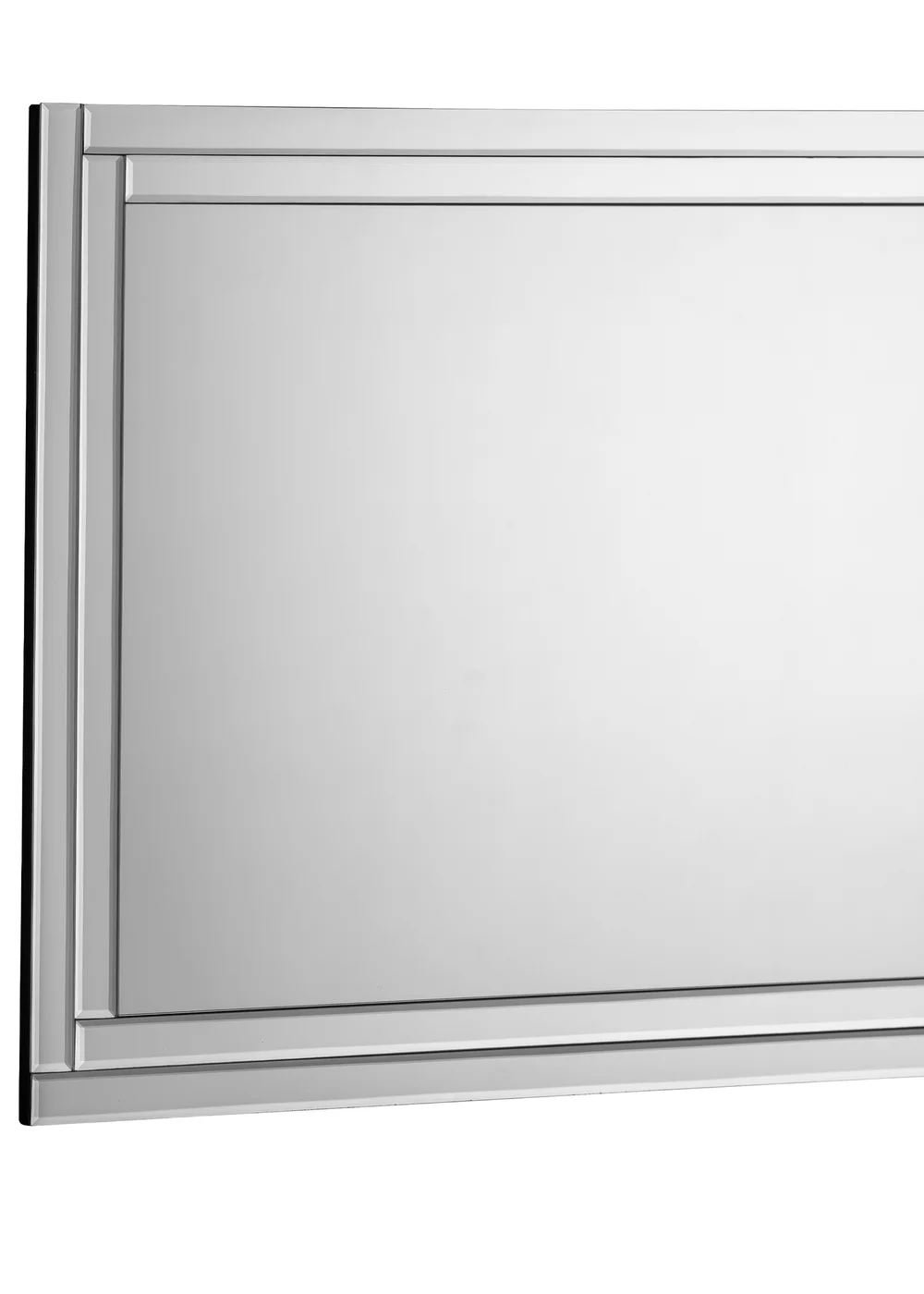 Julian Bowen Deco Frameless Wall Mirror (80 x 60 x 2cm) - One Size Image 3