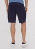 Threadbare Navy Cotton Twill Utility Cargo Shorts - 34 W Image 2