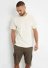 Threadbare Chocolate Cotton Cargo Shorts - 36 W Image 4