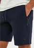 Threadbare Navy Waffle Textured Sweat Shorts - XL Image 3