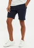 Threadbare Navy Waffle Textured Sweat Shorts - XL Image 1