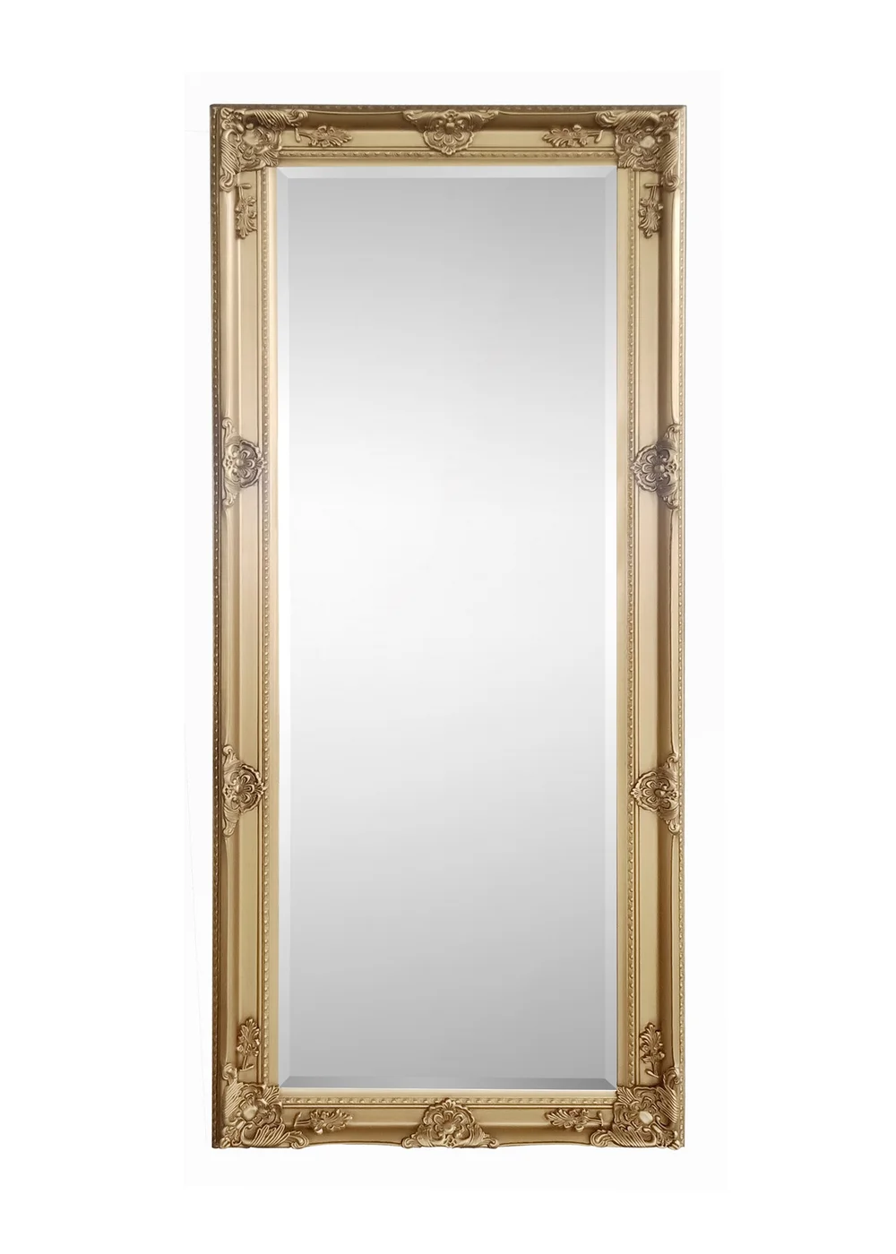 Julian Bowen Gold Palais Lean To Dress Mirror (170 x 70 x 6cm) - No Size Image 3