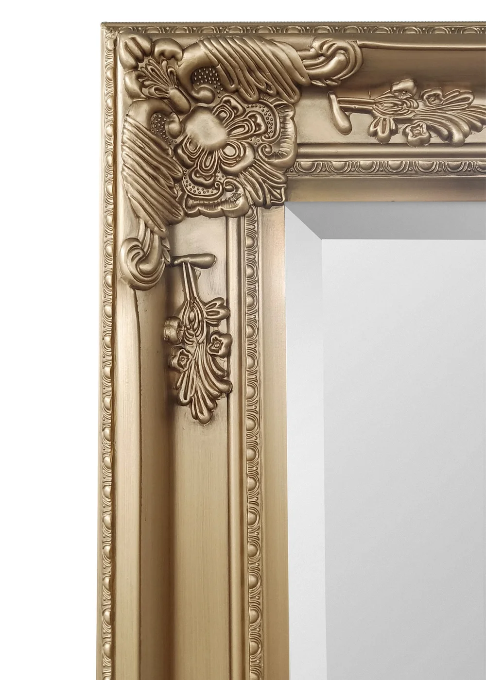 Julian Bowen Gold Palais Lean To Dress Mirror (170 x 70 x 6cm) - No Size Image 5