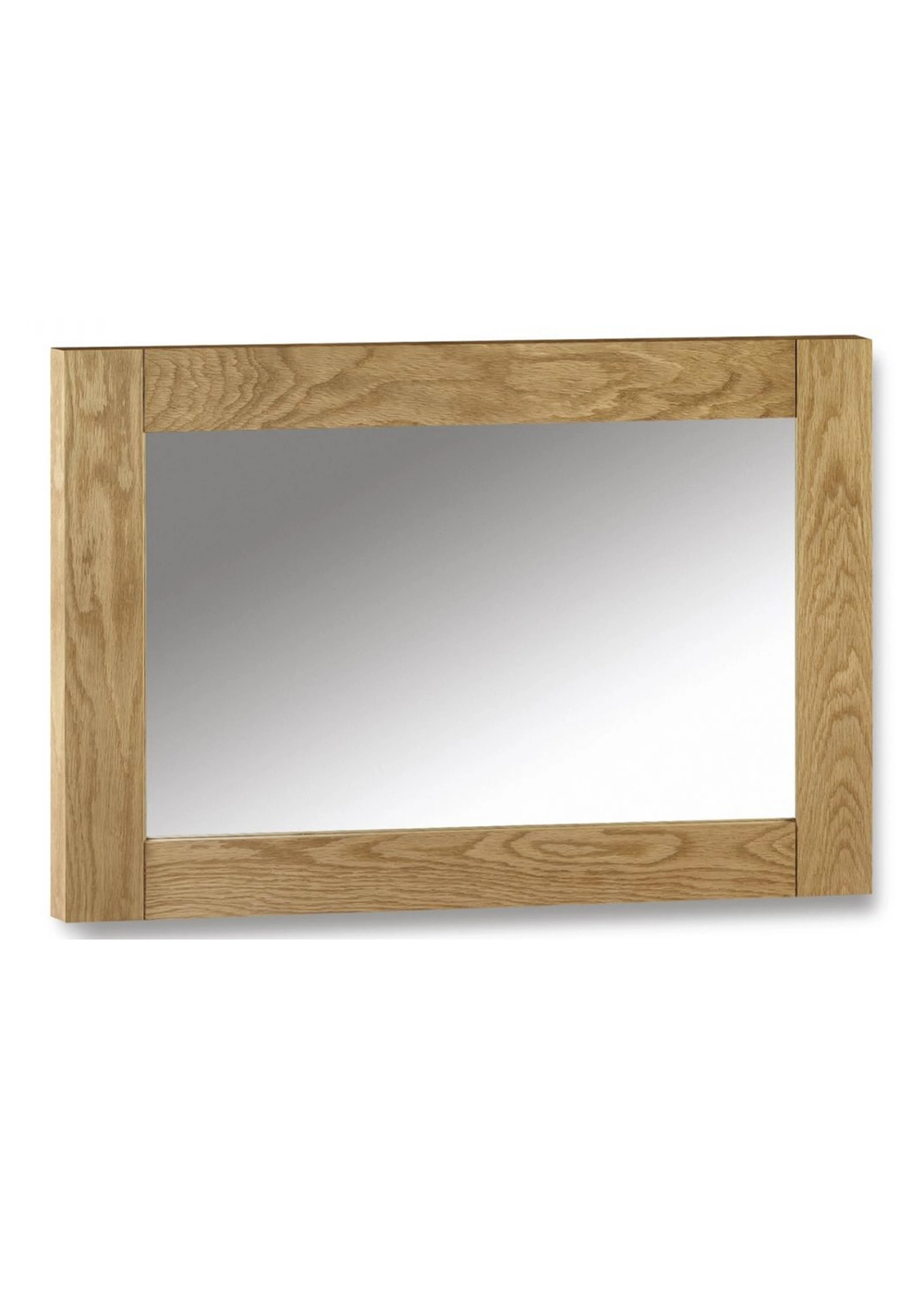 Julian Bowen Brown Marlborough Wall Mirror (70 x 100 x 2cm) - One Size Image 1
