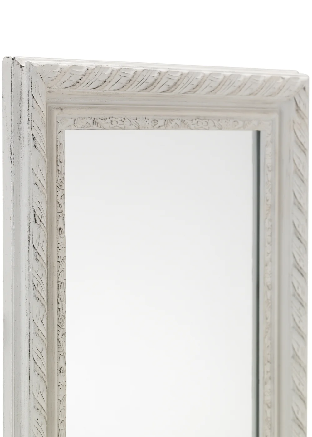 Julian Bowen White Allegro Dress Mirror (128 x 38 x 3cm) - One Size Image 3