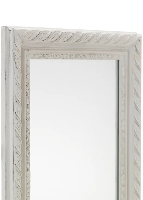 Julian Bowen White Allegro Dress Mirror (128 x 38 x 3cm) - One Size Image 3