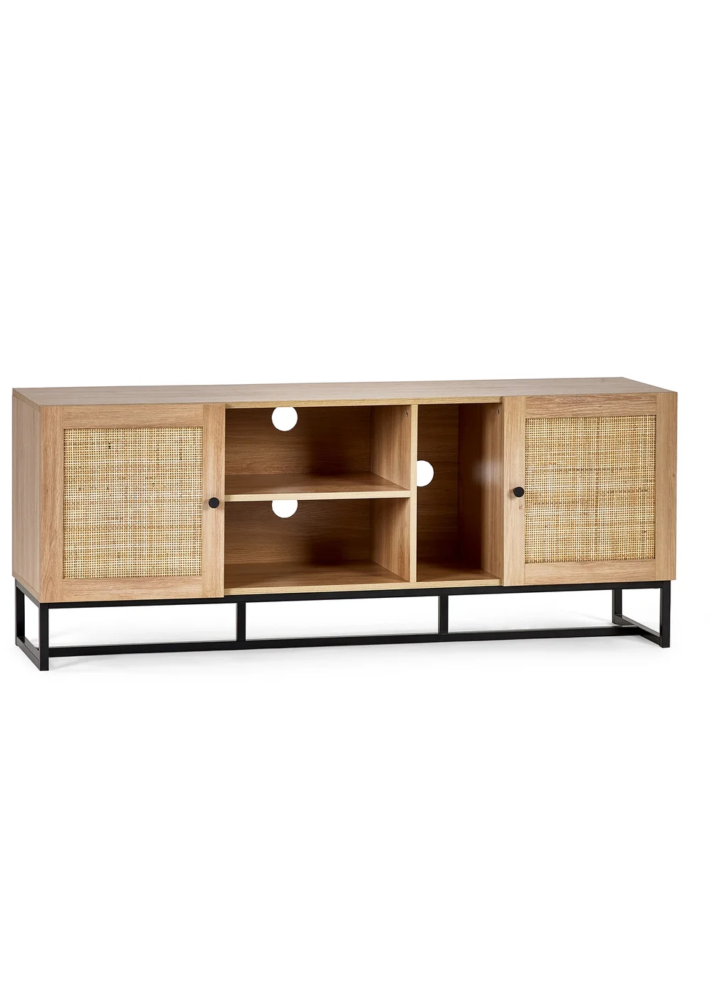 Julian Bowen Brown Padstow Tv Unit (60 x 150 x 40cm) - No Size Image 2