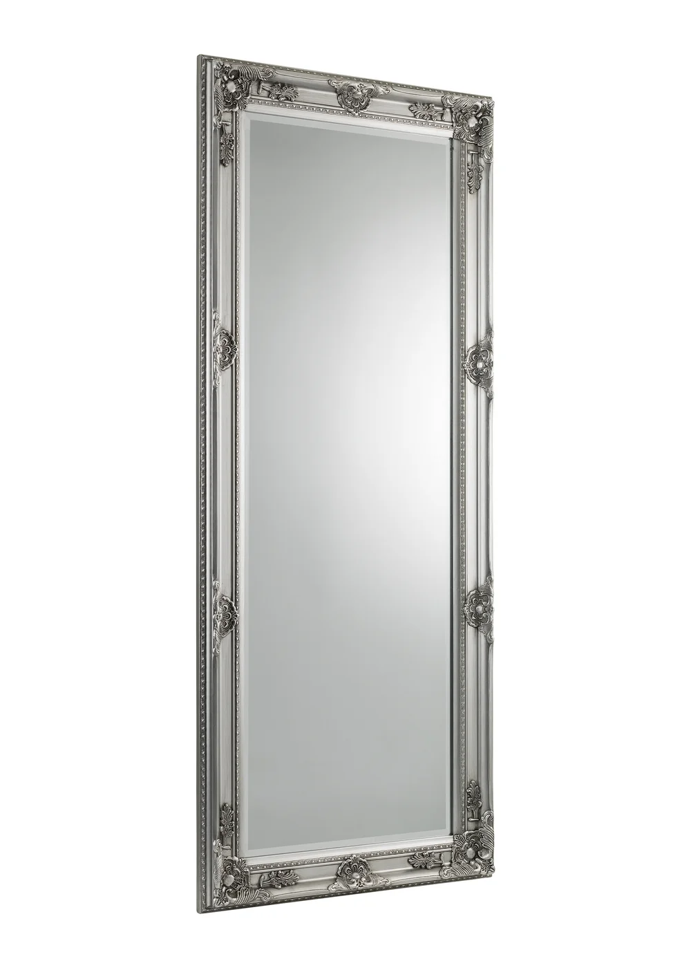 Julian Bowen Pewter Palais Lean to Dress Mirror (170 x 70 x 6cm) - No Size Image 3