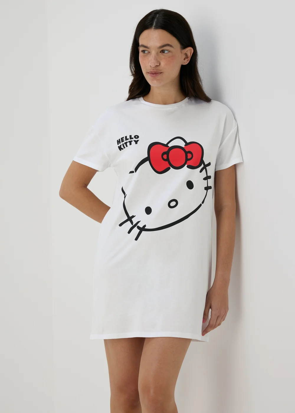 White Hello Kitty Nightie - Extra small Image 1
