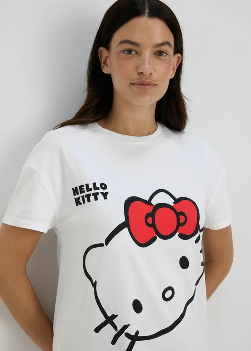 White Hello Kitty Nightie - Extra small Image 3
