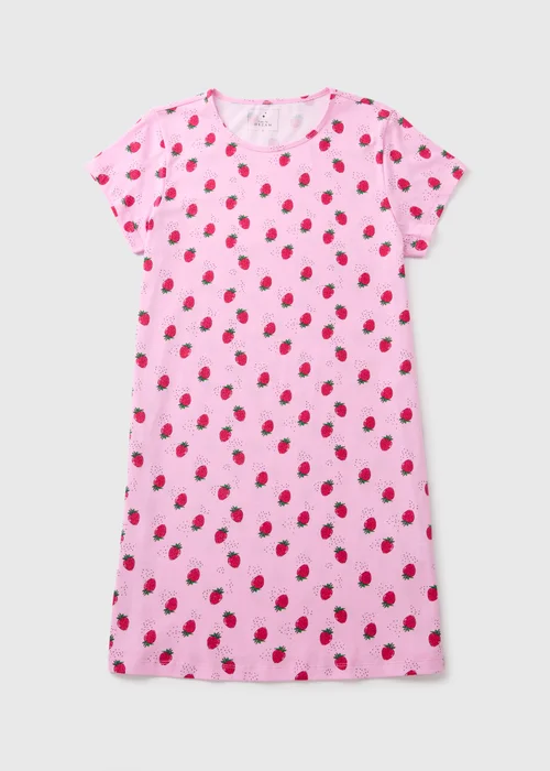 Pink Strawberry Nightie - Extra small Image 3