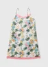 Tropical Print Soft Touch Nightie - Small Image 4