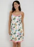 Tropical Print Soft Touch Nightie - Small Image 1