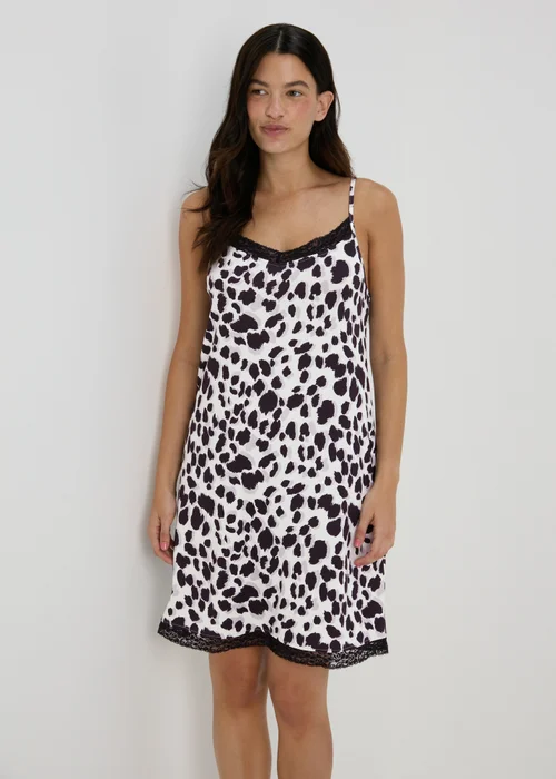 Animal Print Soft Touch Nightie - Small Image 3