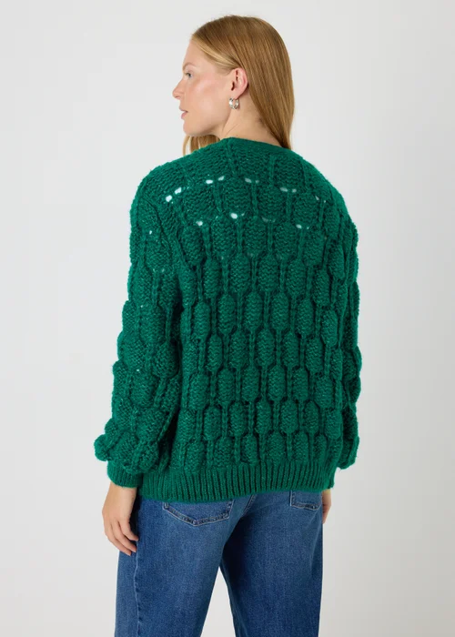 Teal Lofty Cardigan - XS Image 2