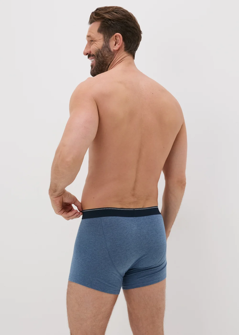 5 Pack Multicolour Patterned Keyhole Boxers - S Image 3