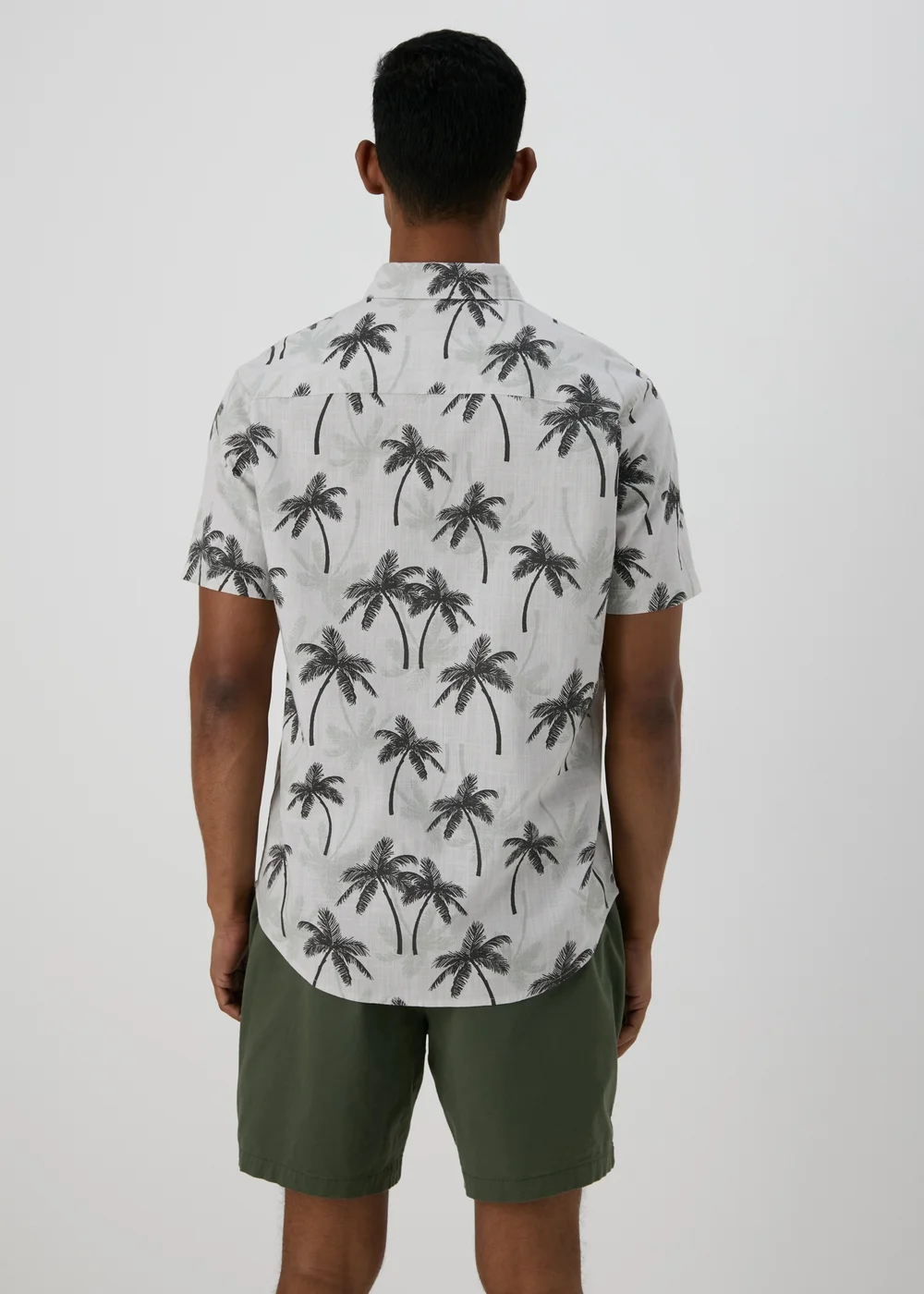 Ecru Palm Tree Shirt - S Image 2