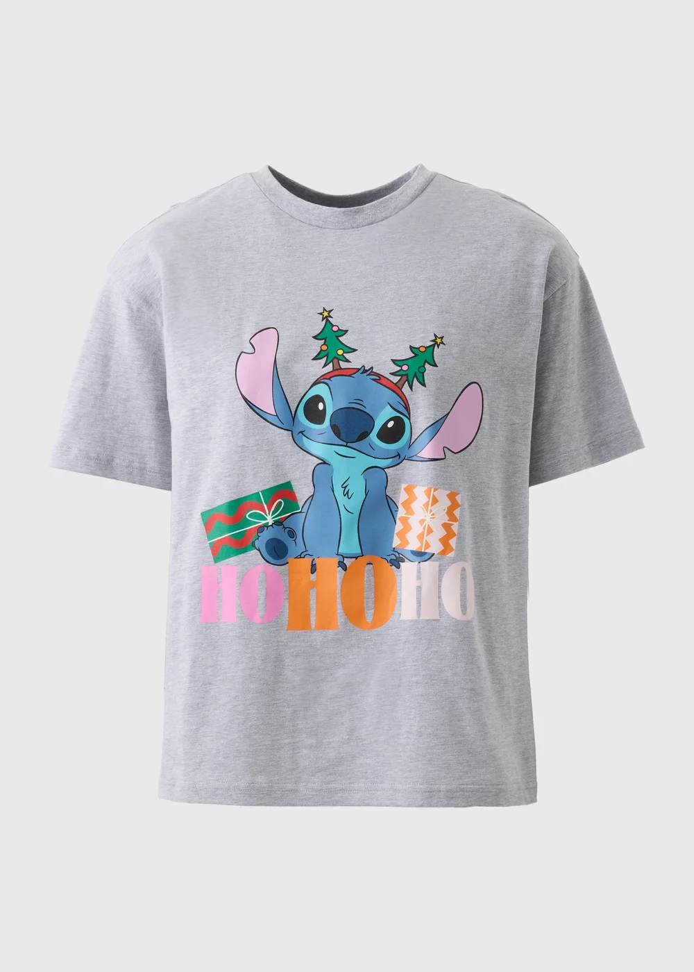 Grey Stitchmas T-Shirt - Small Image 4