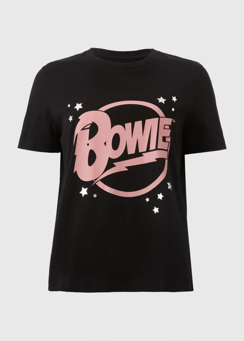 David Bowie Black Bowie T-Shirt - Small Image 4