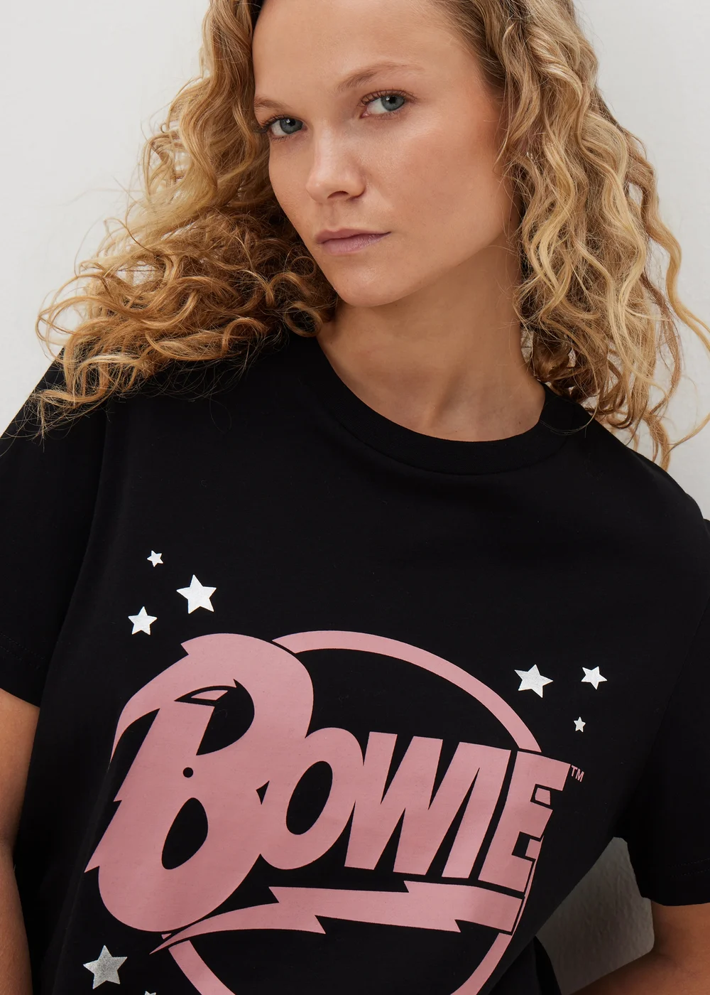 David Bowie Black Bowie T-Shirt - Small Image 2
