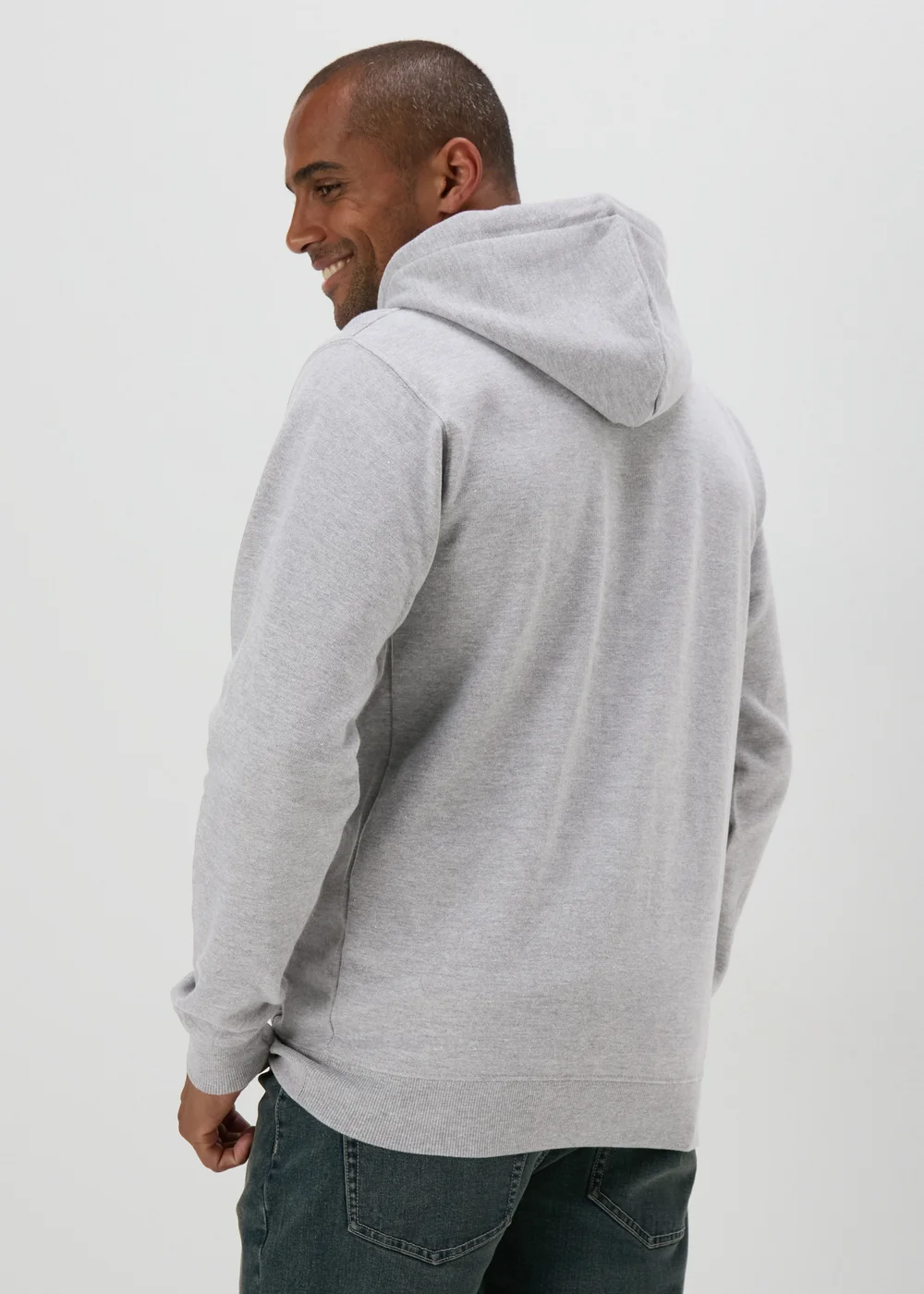 Grey Back To The Future Hoodie - S Image 2