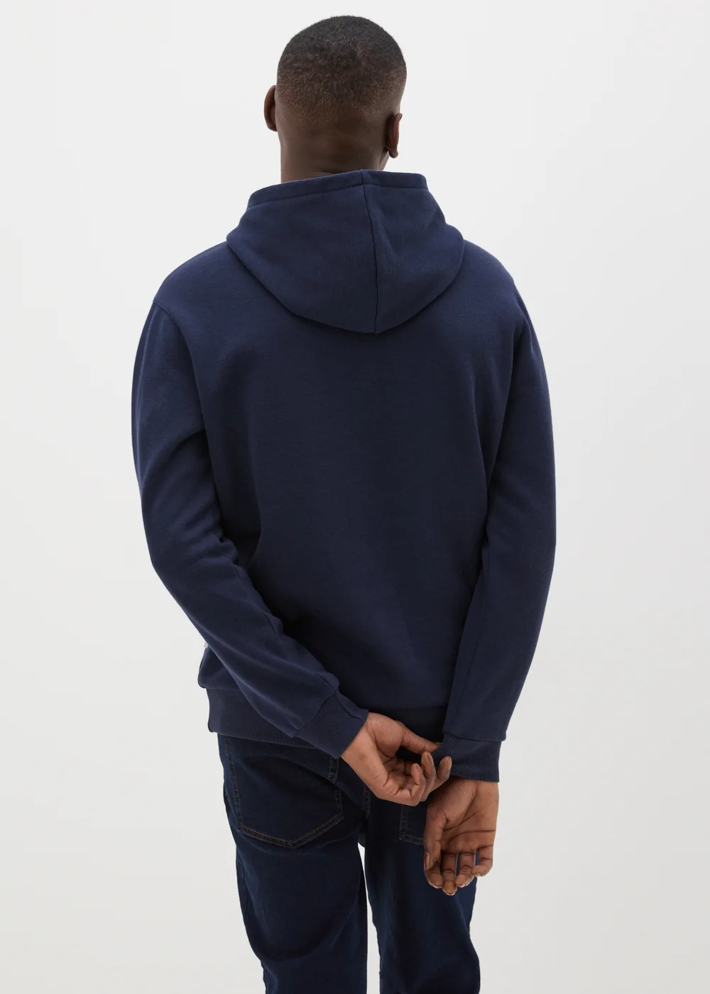 Disney Navy Christmas Stitch Hoodie - S Image 3