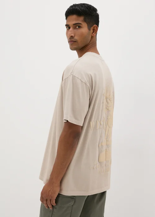 Taupe Washed City Of Angels T-Shirt - S Image 1