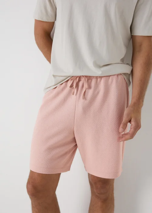 Pink Textured Shorts - XS Image 3