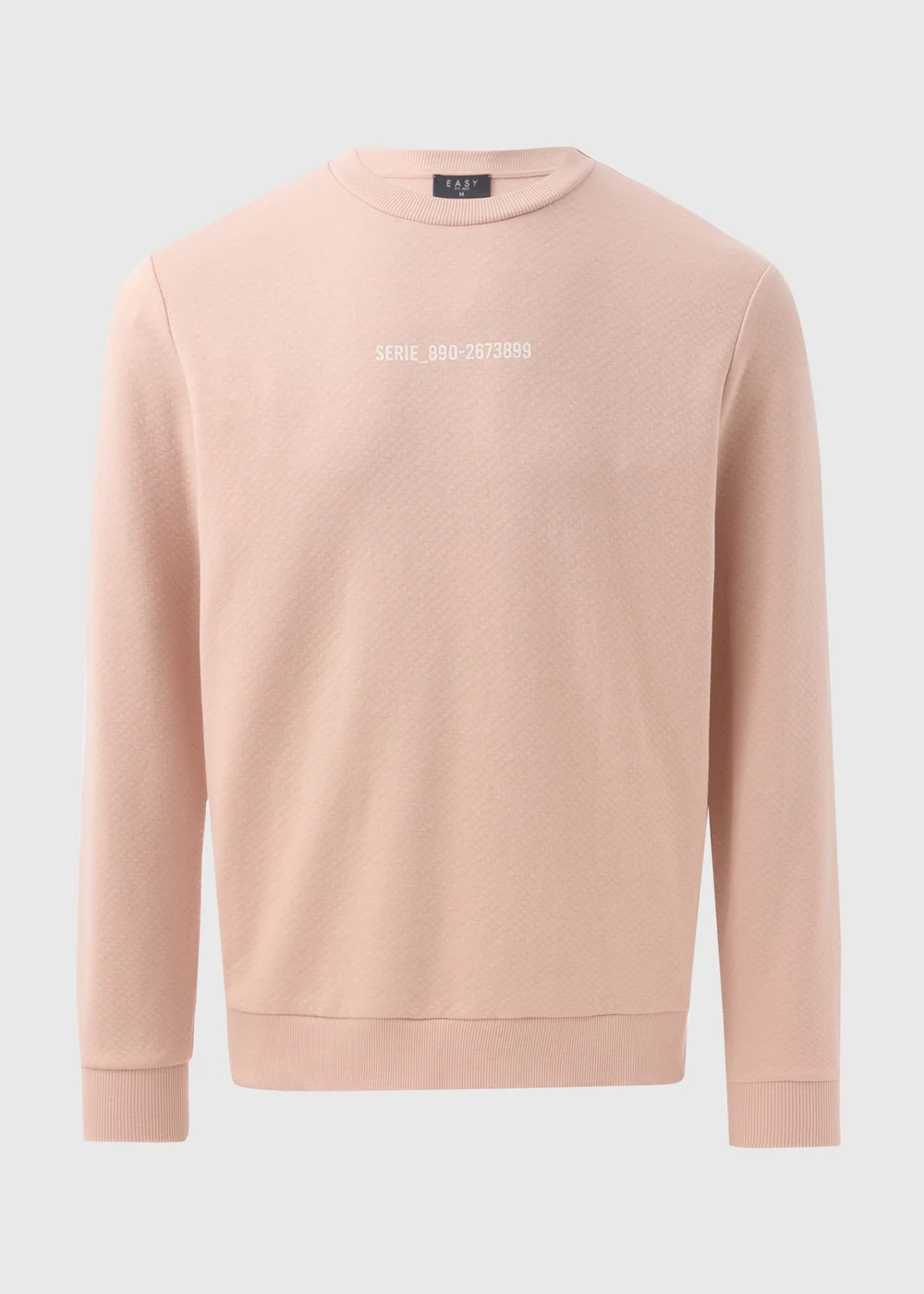 Pink Textured Sweatshirt - Extra small Image 4