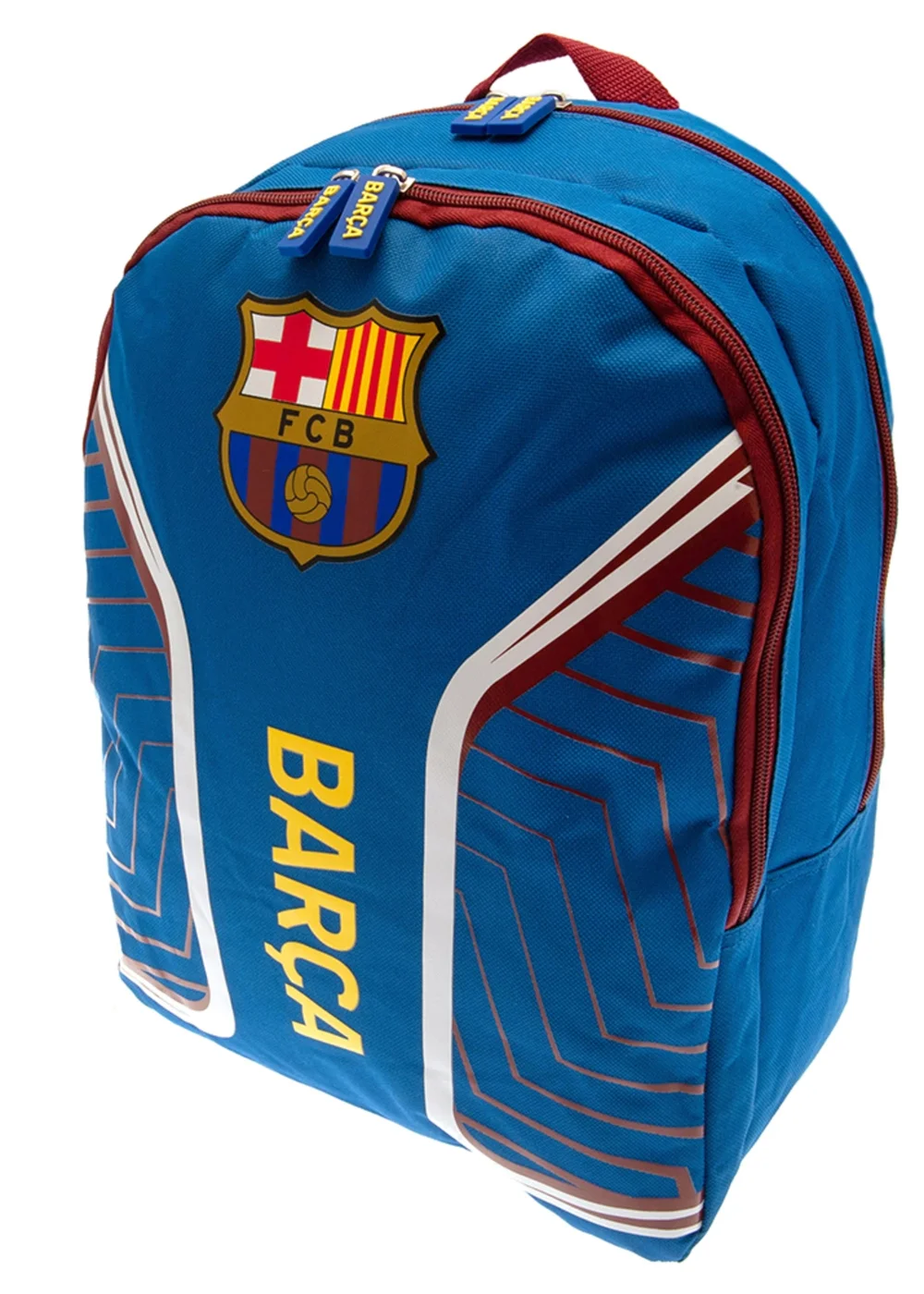FC Barcelona Blue Crest Backpack (40 x 30 x 16cm) - One Size Image 3