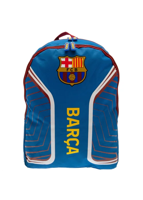 FC Barcelona Blue Crest Backpack (40 x 30 x 16cm) - One Size Image 1
