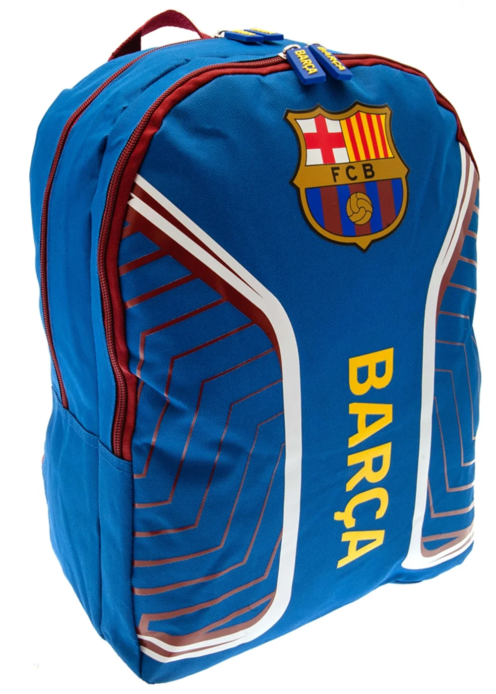 FC Barcelona Blue Crest Backpack (40 x 30 x 16cm) - One Size Image 4