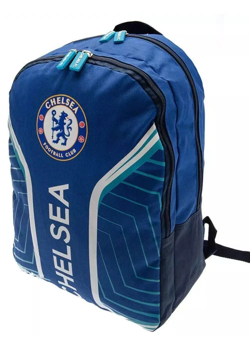 Chelsea FC Midnight Blue Flash Backpack - One Size Image 2