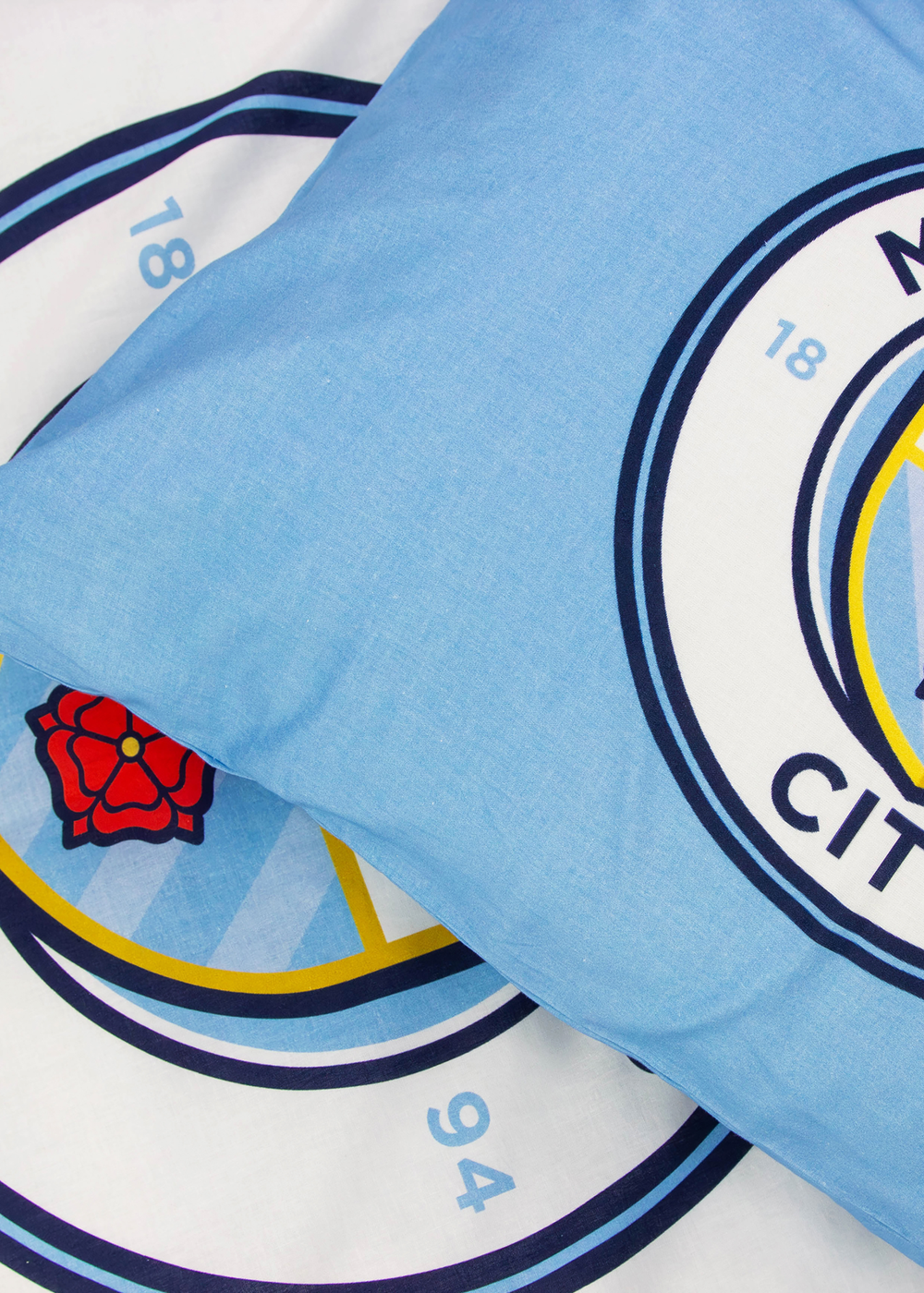Manchester City Blue Moon Panel Duvet - Single Image 4