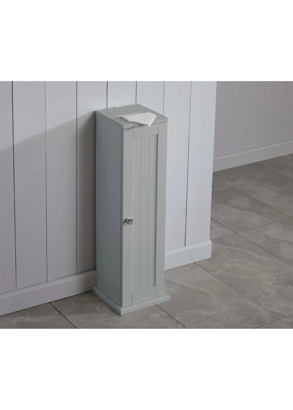 Lloyd Pascal Grey Grasmere Toilet Roll holder - One Size Image 1
