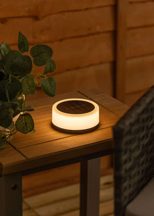 ValueLights White Multi-Function Solar Lights Set of 2 (11.5cm x 11cm x 11cm) - One Size Image 5