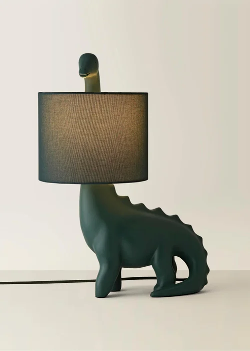 ValueLights Green Dinosaur Table Lamp (46.5cm x 33cm x 21.5cm) - One Size Image 3