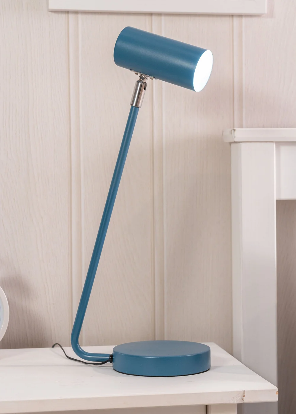 ValueLights Blue Integrated LED Task Desk Lamp (45.5cm x 25cm x 15.5cm) - One Size Image 1