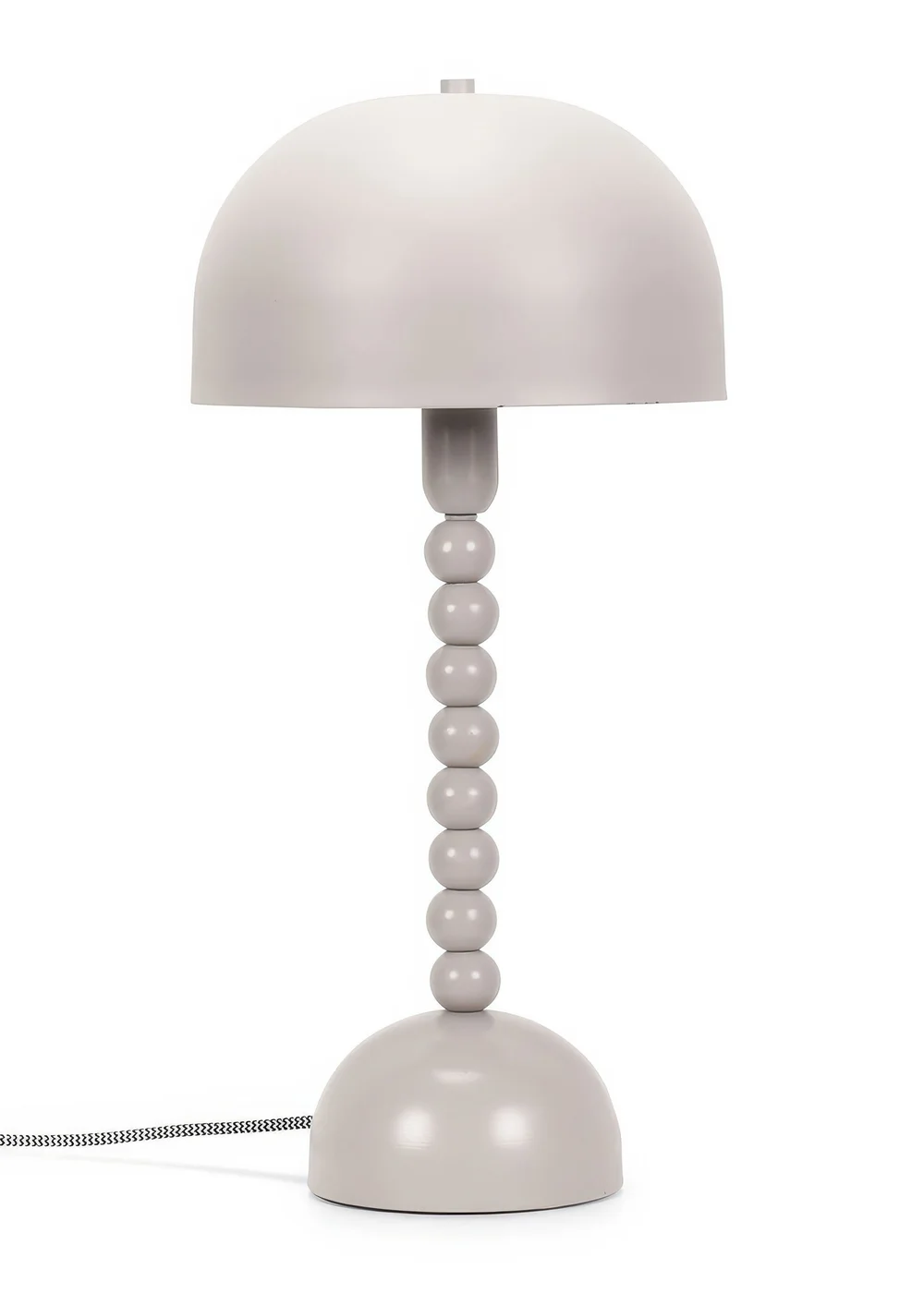 ValueLights Clement Grey Table Lamp (46cm x 22cm x 22cm) - One Size Image 2