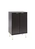 Lloyd Pascal Black Venice 2 Door Cabinet - One Size Image 3