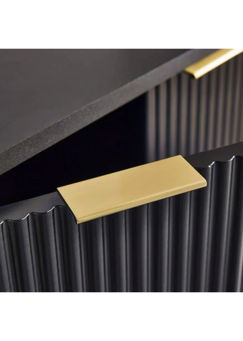 Lloyd Pascal Black Venice 2 Door Cabinet - One Size Image 4