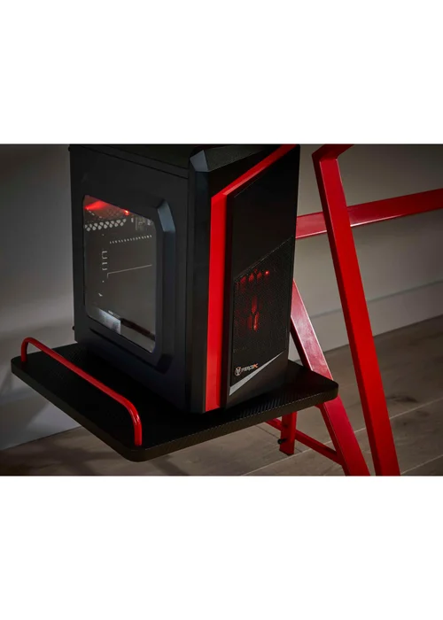 Lloyd Pascal Black/Red Dainton Desk - One Size Image 5