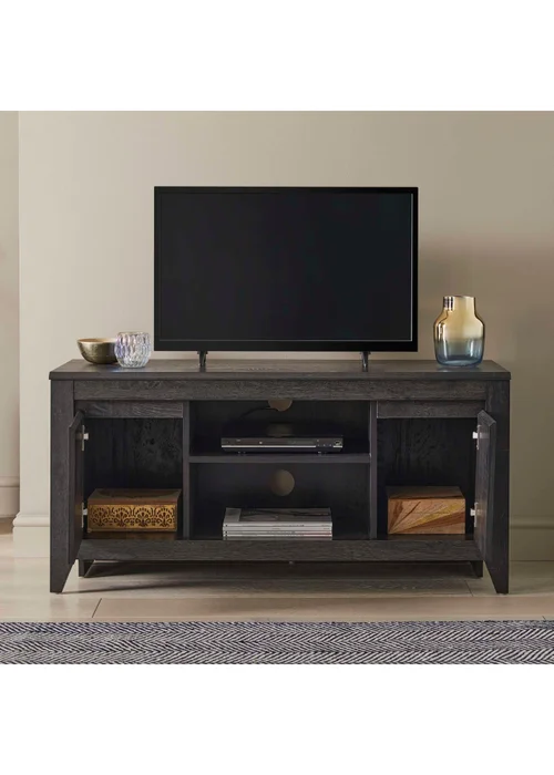 Lloyd Pascal Black Nevern Tv Unit - One Size Image 5