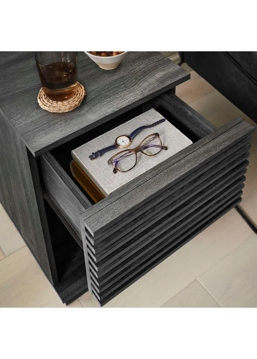 Lloyd Pascal Grey Maldon Side Table - One Size Image 5