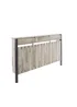 Lloyd Pascal Grey Madley Radiator Cover with 3 Drawers - One Size Image 3